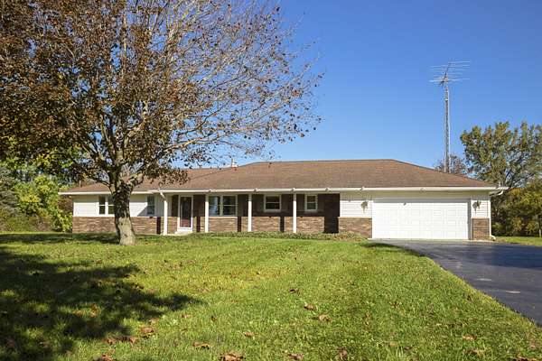 12.9 Acres of Land with Home for Sale in Vicksburg, Michigan