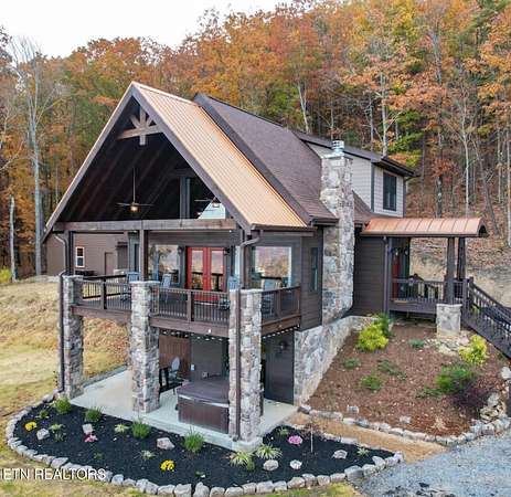 3.37 Acres of Land with Home for Sale in Sevierville, Tennessee