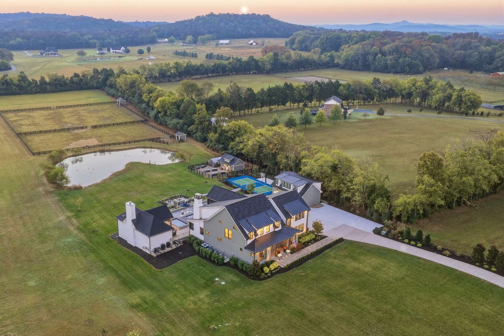 7.18 Acres of Land with Home for Sale in Lascassas, Tennessee