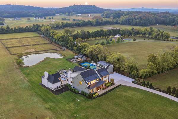 7.18 Acres of Land with Home for Sale in Lascassas, Tennessee