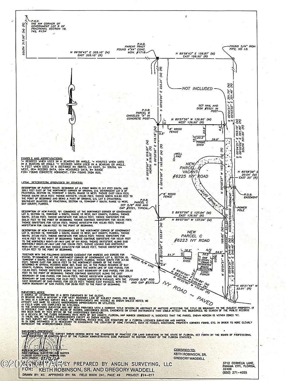 0.61 Acres of Residential Land for Sale in Panama City, Florida