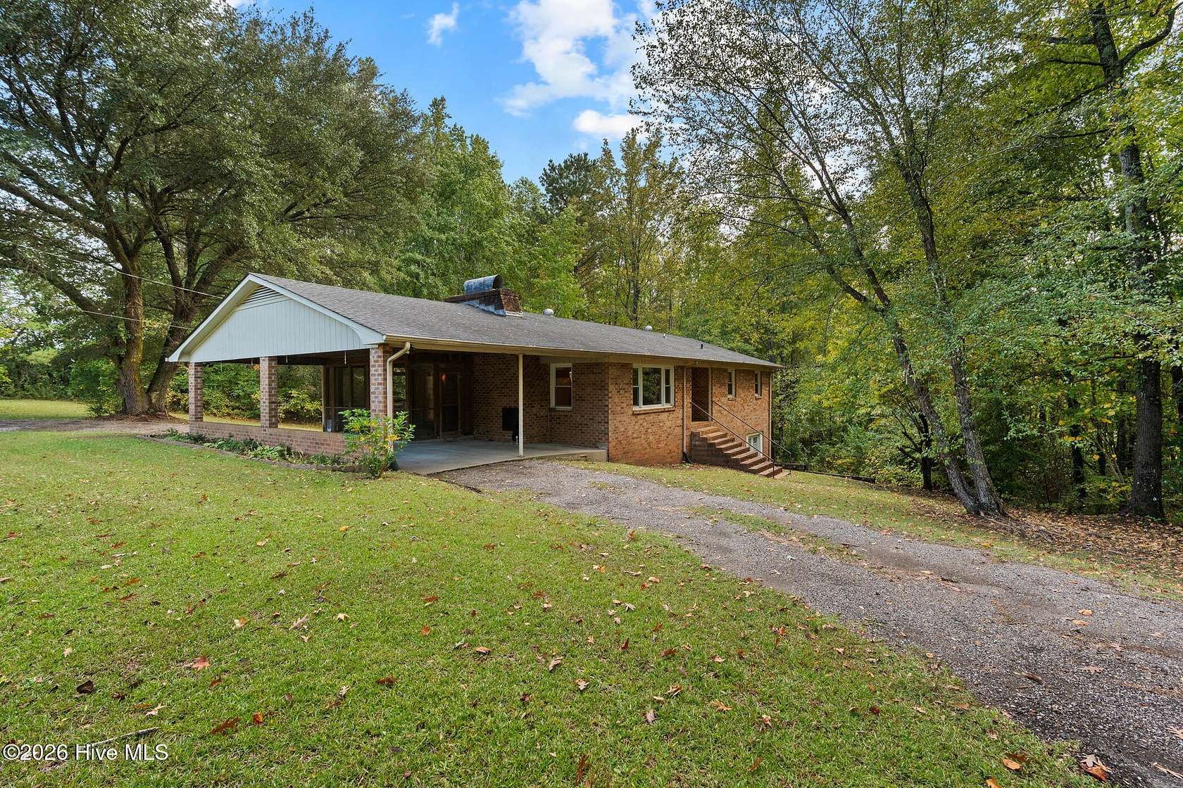 6 Acres of Land with Home for Sale in Rockingham, North Carolina