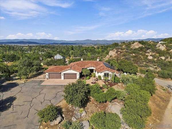 2.17 Acres of Land with Home for Sale in Ramona, California