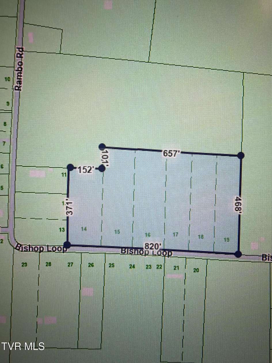 8.44 Acres of Land for Sale in Greeneville, Tennessee