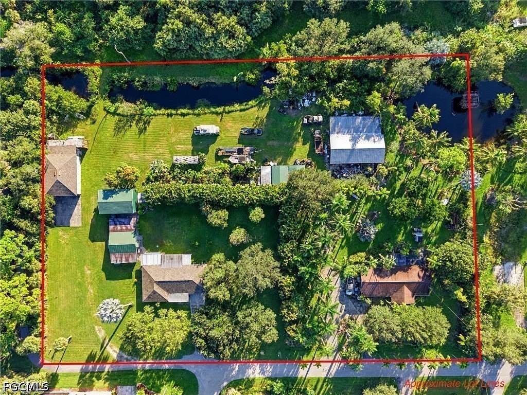 3.5 Acres of Land with Home for Sale in Fort Myers, Florida