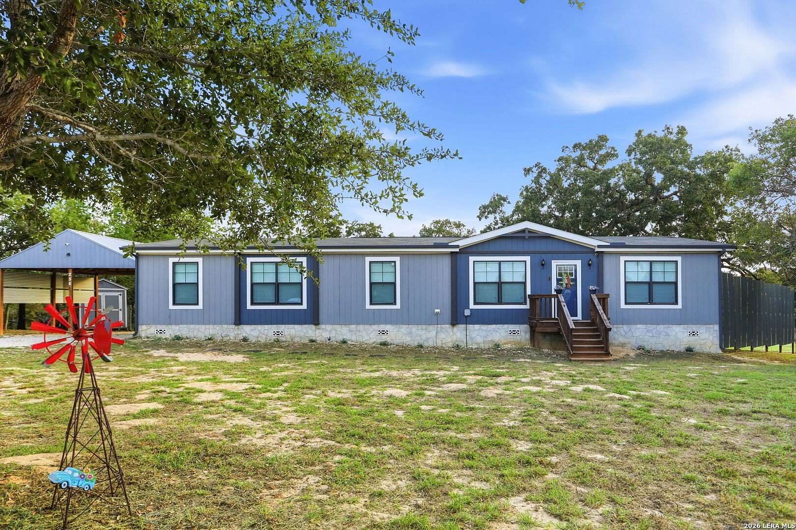 2.32 Acres of Land with Home for Sale in Floresville, Texas