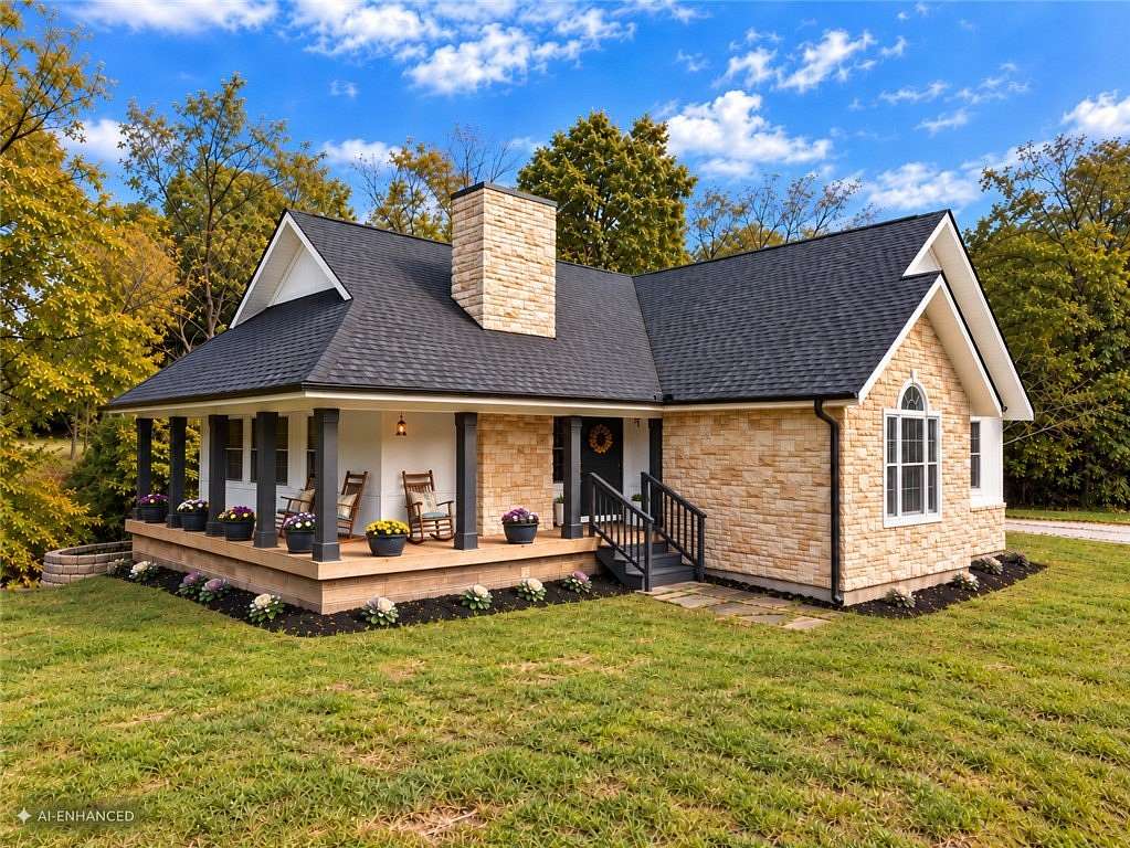 3.89 Acres of Land with Home for Sale in Gentry, Arkansas