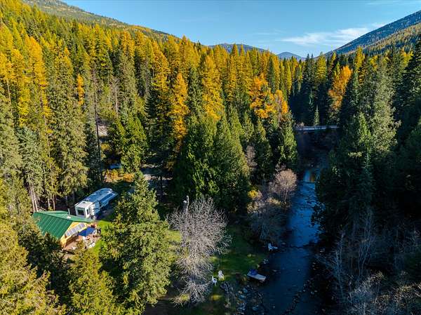 5.25 Acres of Land with Home for Sale in Yaak, Montana