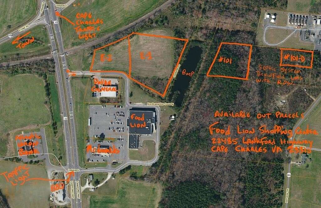 5.3 Acres of Commercial Land for Sale in Cape Charles, Virginia