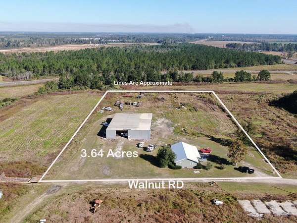 3.64 Acres of Land with Home for Sale in Pearson, Georgia