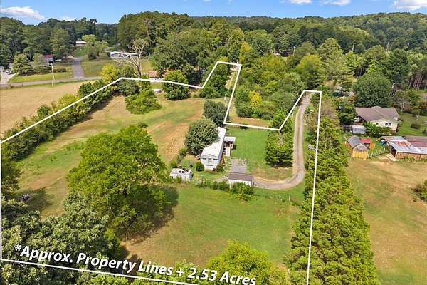 2.53 Acres of Land with Home for Sale in Dalton, Georgia