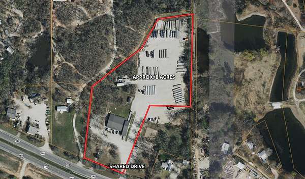 8 Acres of Commercial Land for Lease in Weatherford, Texas