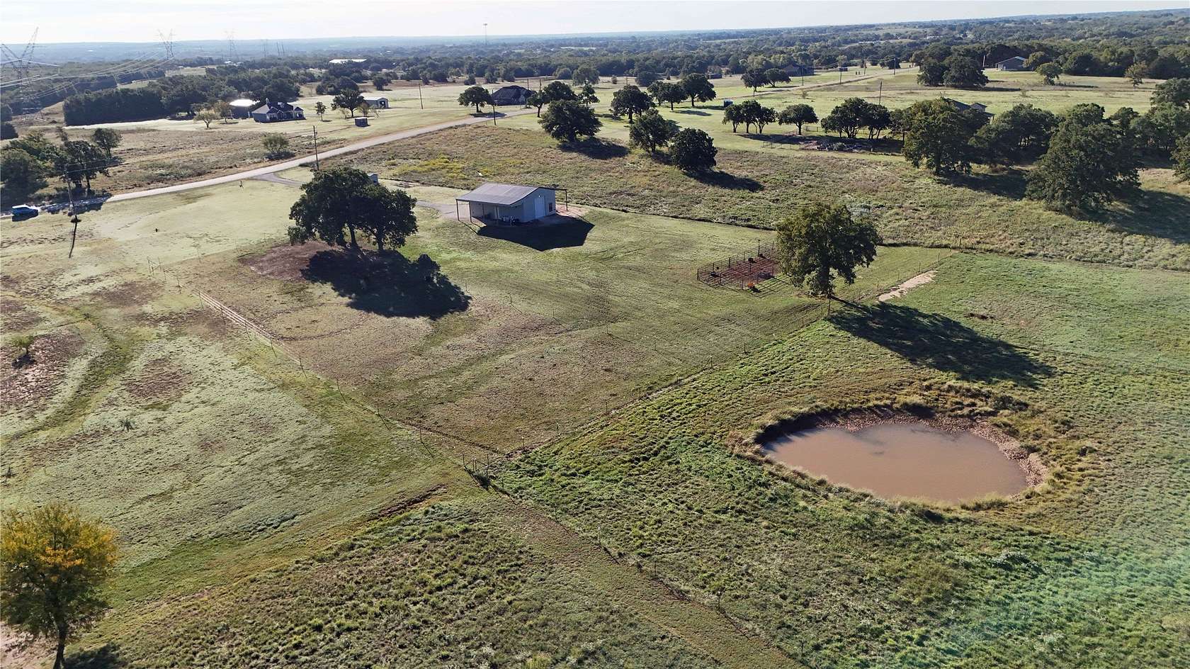 5 Acres of Land with Home for Sale in Alvord, Texas
