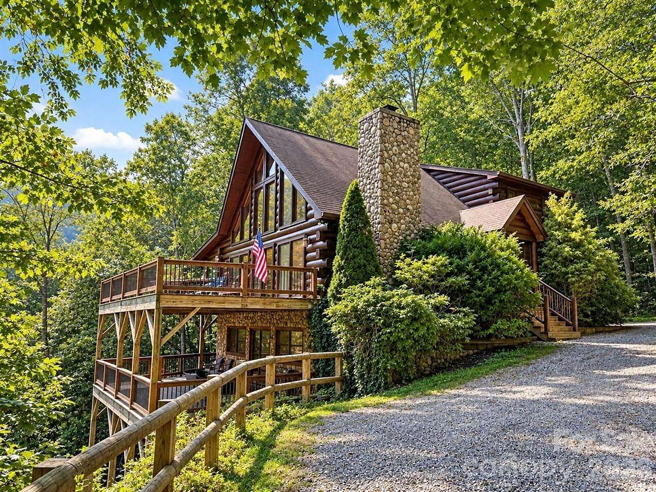 2.57 Acres of Land with Home for Sale in Waynesville, North Carolina
