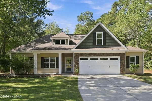 1.62 Acres of Land with Home for Sale in Jacksonville, North Carolina