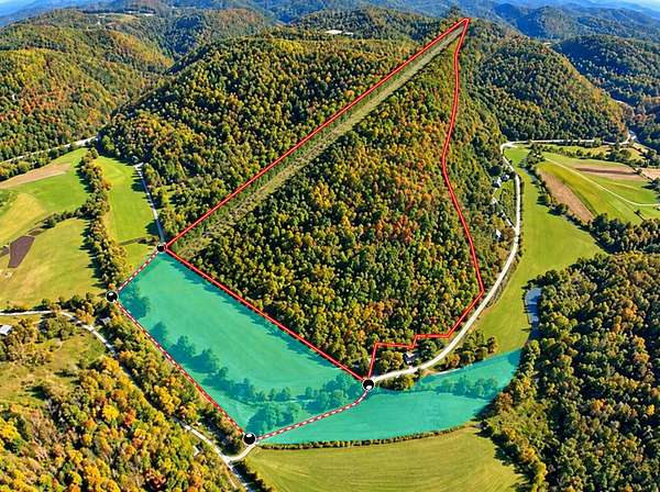 40 Acres of Land for Sale in Irvine, Kentucky