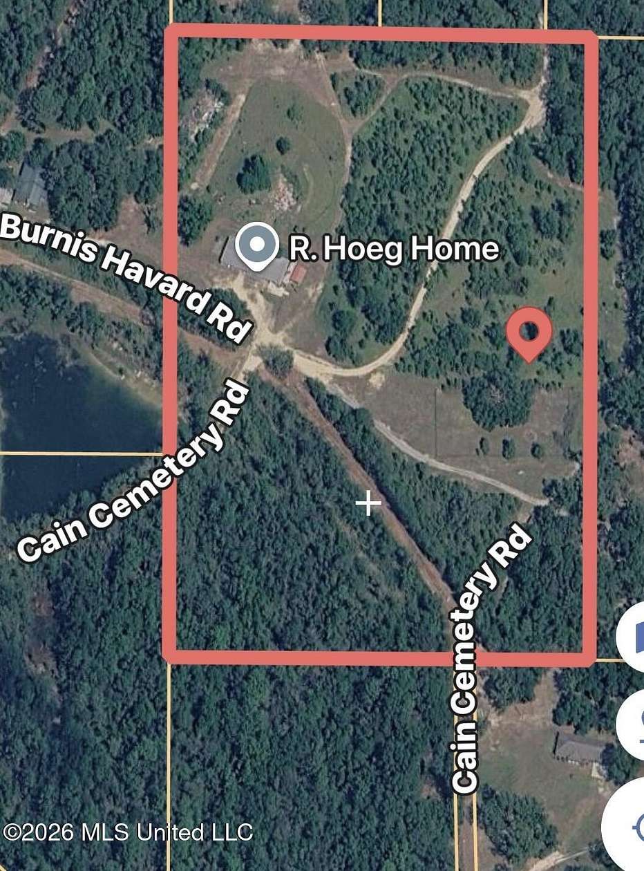 16.8 Acres of Land for Sale in Perkinston, Mississippi