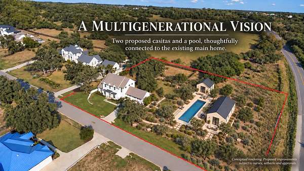1.85 Acres of Land with Home for Sale in Driftwood, Texas