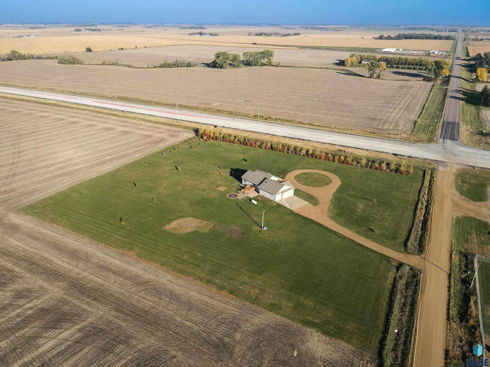 4.89 Acres of Land with Home for Sale in Canton, South Dakota