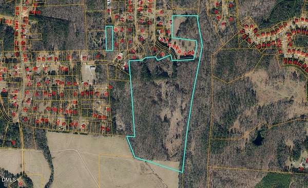 58.2 Acres of Recreational & Residential Land for Sale in Franklinton, North Carolina