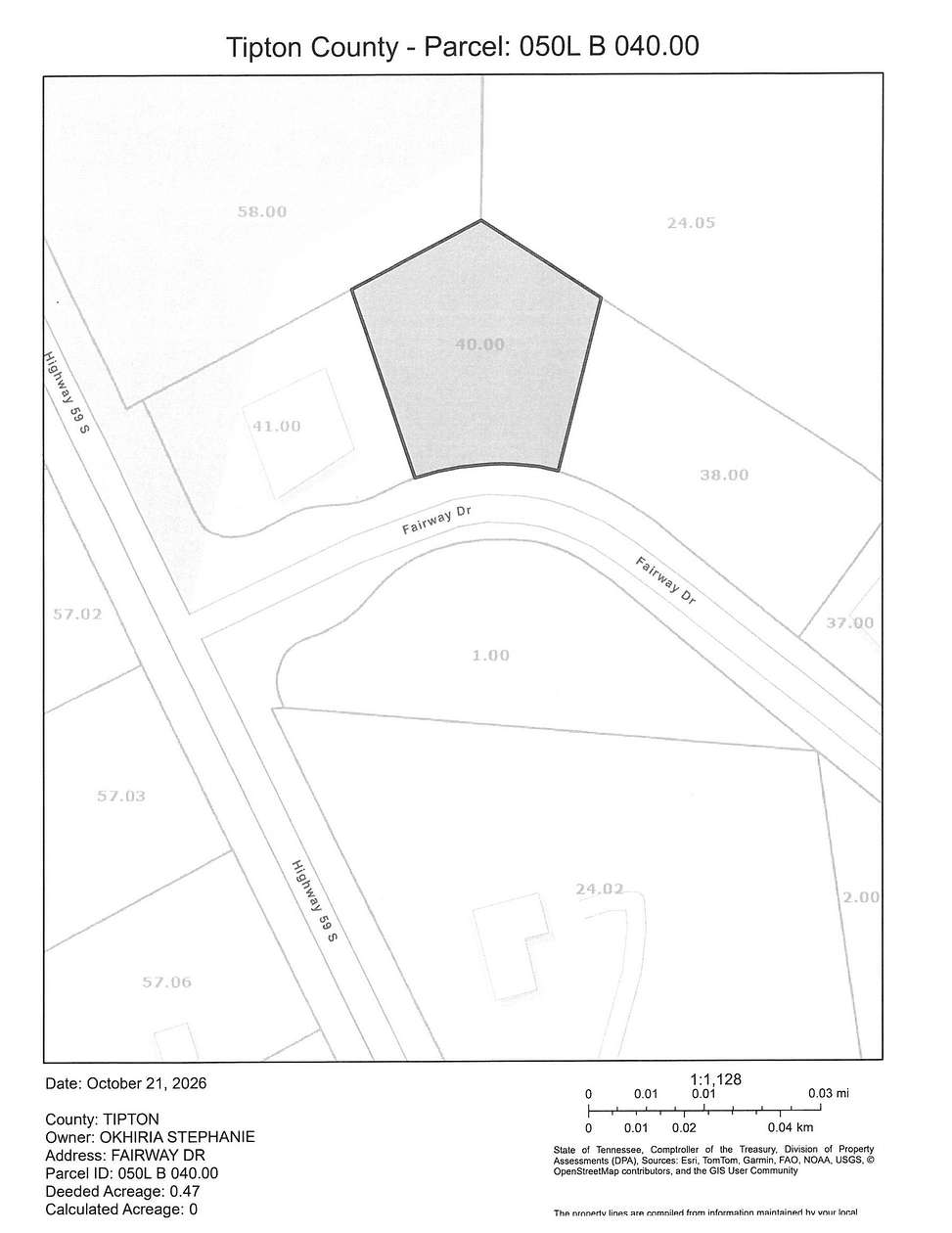 0.47 Acres of Residential Land for Sale in Covington, Tennessee