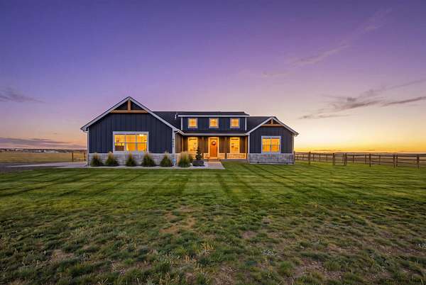 8.72 Acres of Land with Home for Sale in Cheyenne, Wyoming