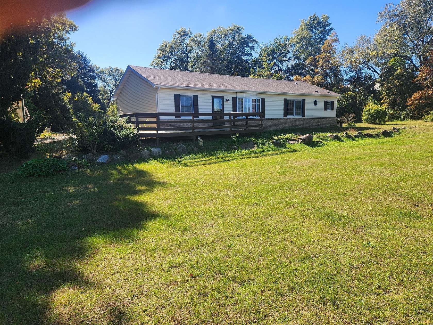 3 Acres of Land with Home for Sale in Wheatfield, Indiana