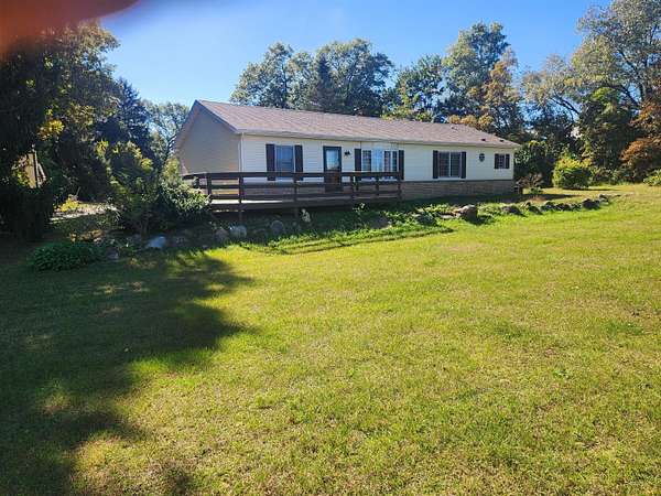 3 Acres of Land with Home for Sale in Wheatfield, Indiana