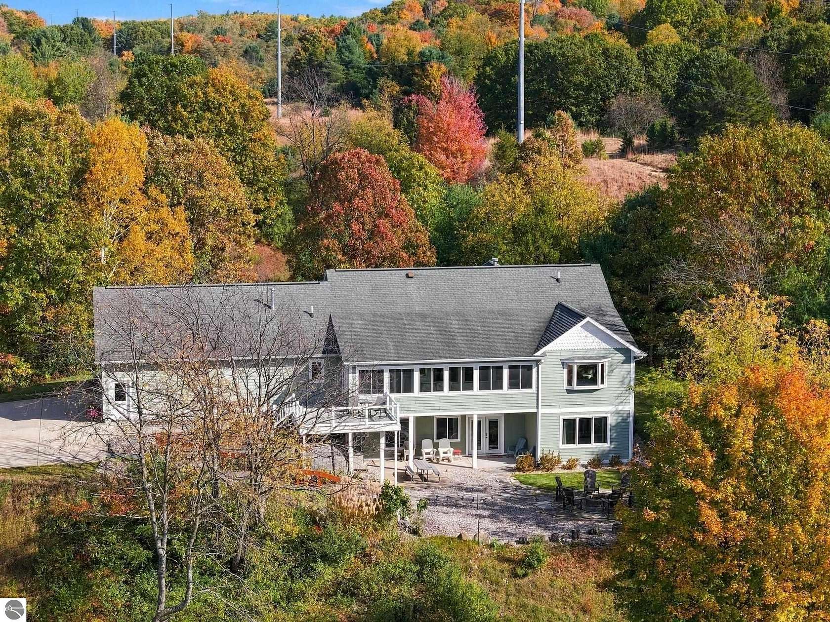 8 Acres of Land with Home for Sale in Traverse City, Michigan