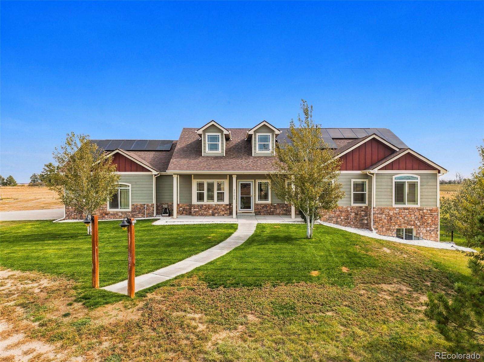 35 Acres of Recreational Land with Home for Sale in Byers, Colorado