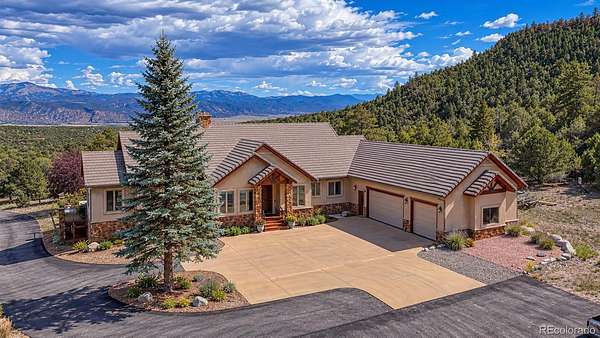 35 Acres of Land with Home for Sale in Salida, Colorado