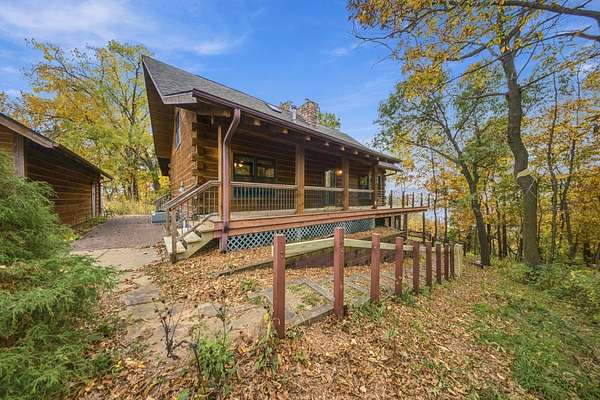 7.28 Acres of Land with Home for Sale in Stockholm, Wisconsin