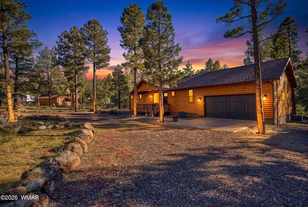 4.65 Acres of Land with Home for Sale in Lakeside, Arizona