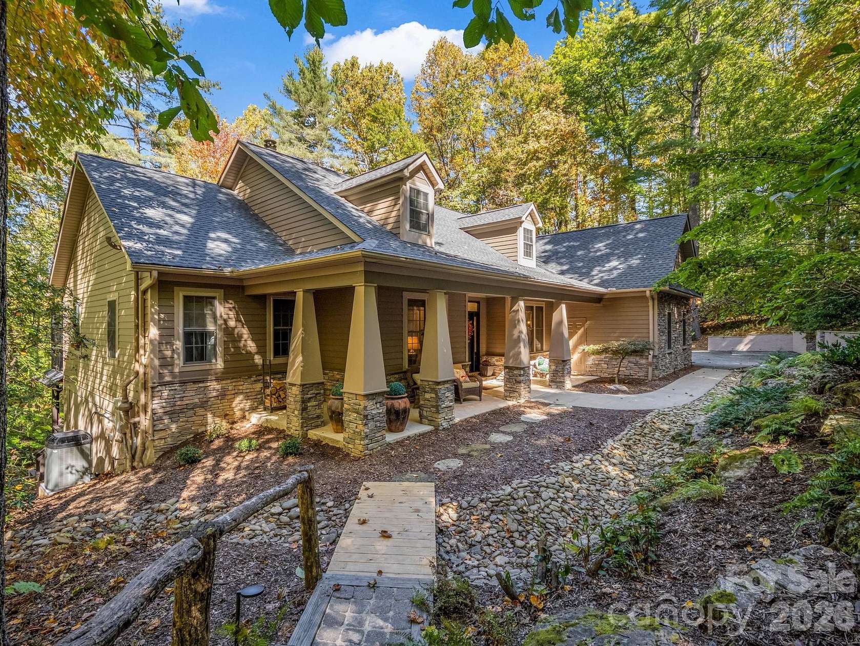 2.18 Acres of Land with Home for Sale in Brevard, North Carolina