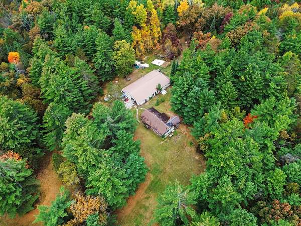 5.25 Acres of Land with Home for Sale in Fairview, Michigan