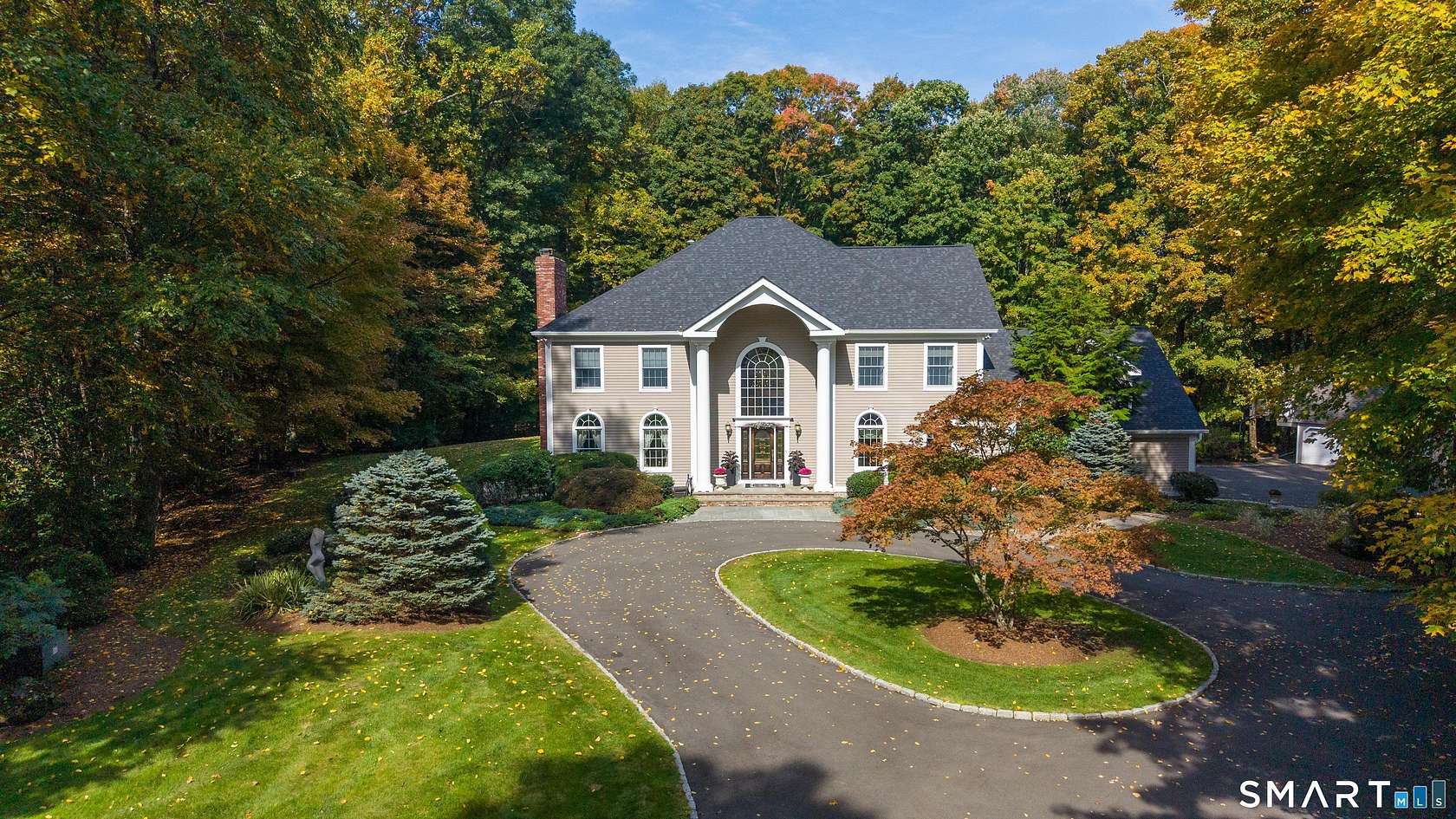 6.67 Acres of Land with Home for Sale in Newtown, Connecticut
