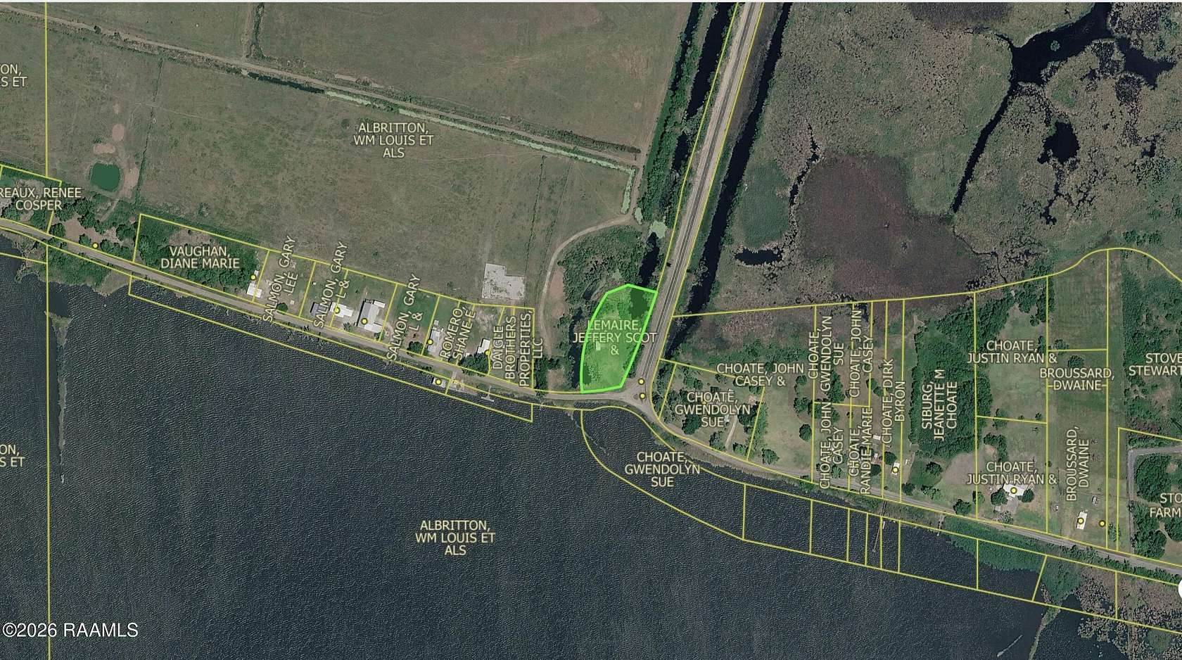 2.52 Acres of Commercial Land for Sale in Pecan Island, Louisiana