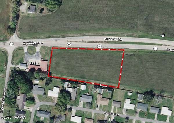 2 Acres of Commercial Land for Sale in Abbeville, Louisiana