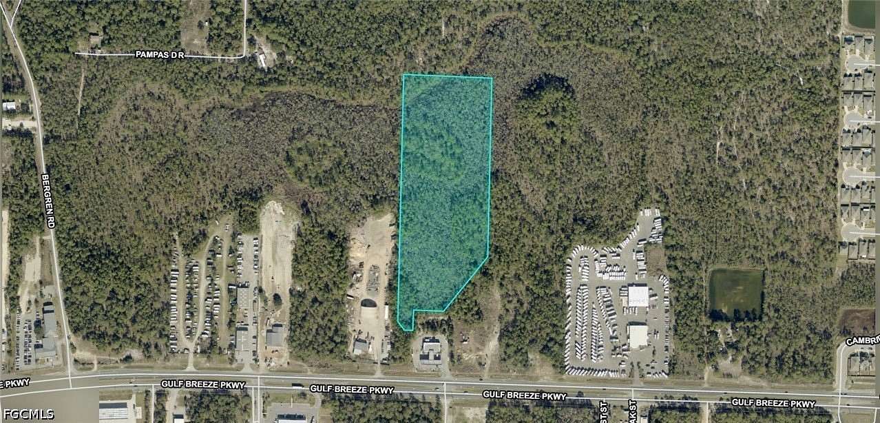 12.5 Acres of Land for Sale in Gulf Breeze, Florida