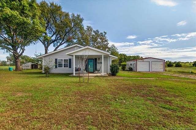 4.76 Acres of Land with Home for Sale in Copan, Oklahoma
