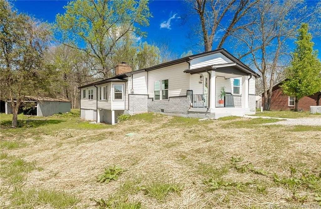 4.32 Acres of Land with Home for Sale in Otisco, Indiana