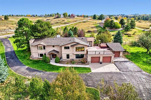4.75 Acres of Land with Home for Sale in Parker, Colorado