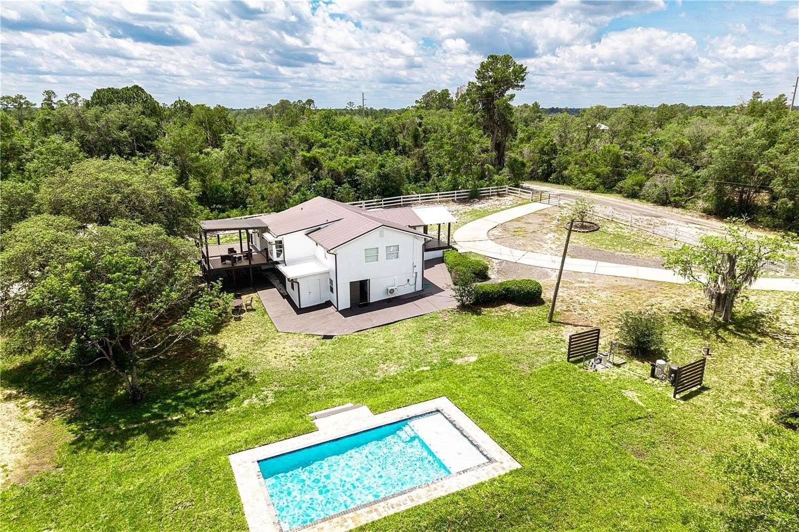 2.5 Acres of Land with Home for Sale in Deltona, Florida