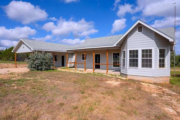 7.22 Acres of Land with Home for Sale in Blanco, Texas