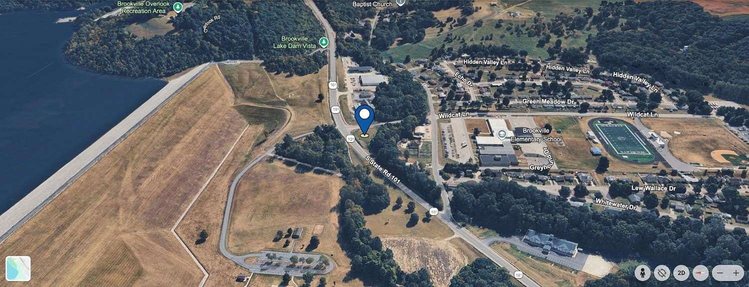 0.55 Acres of Commercial Land for Sale in Brookville, Indiana