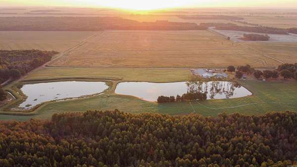 34 Acres of Recreational Land with Home for Sale in Hickory Ridge, Arkansas