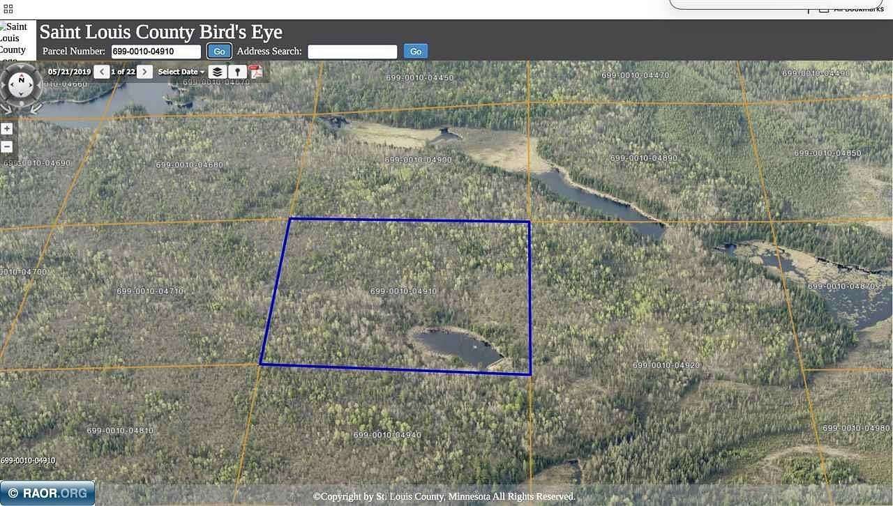 40 Acres of Recreational & Residential Land for Sale in Cook, Minnesota