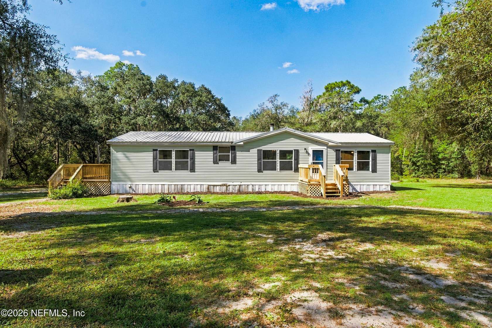 3.86 Acres of Land with Home for Sale in Keystone Heights, Florida