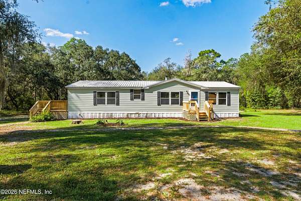 3.86 Acres of Land with Home for Sale in Keystone Heights, Florida