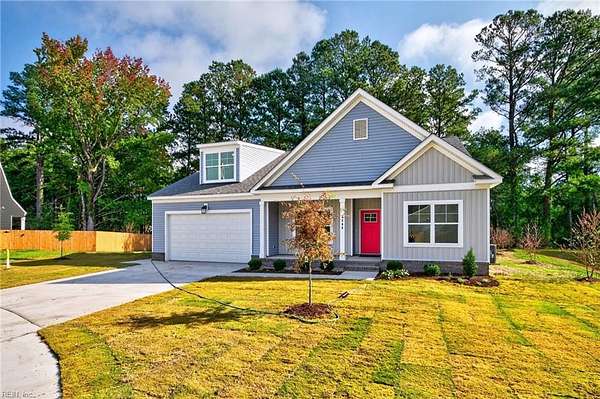 1.7 Acres of Land with Home for Sale in Chesapeake, Virginia